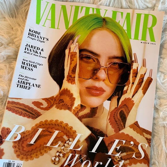Vanity Fair Art Vanity Fair Billie Eilish Poshmark
